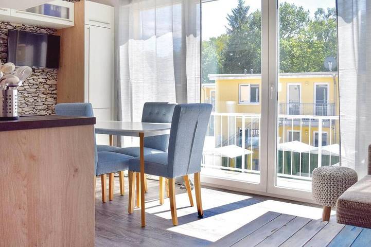 Ferienwohnung für 4 Personen, mit Balkon, mit Haustier in Gelbensande