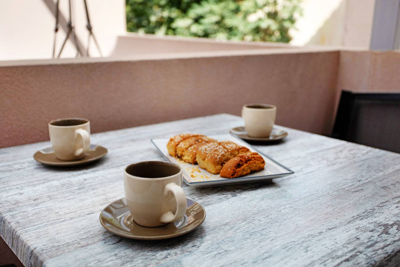 Ganze Wohnung, Ferienwohnung "Casa Doppia 2" mit Meerblick, Balkon und Wlan in Bochali, Zakynthos