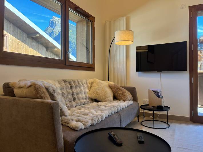 Apartamento entero, Dúplex elegante en el centro, vista al valle, confort moderno in Samoëns, Region Bonneville
