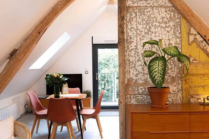 Gîte pour 2 personnes à La Madelaine-sous-Montreuil