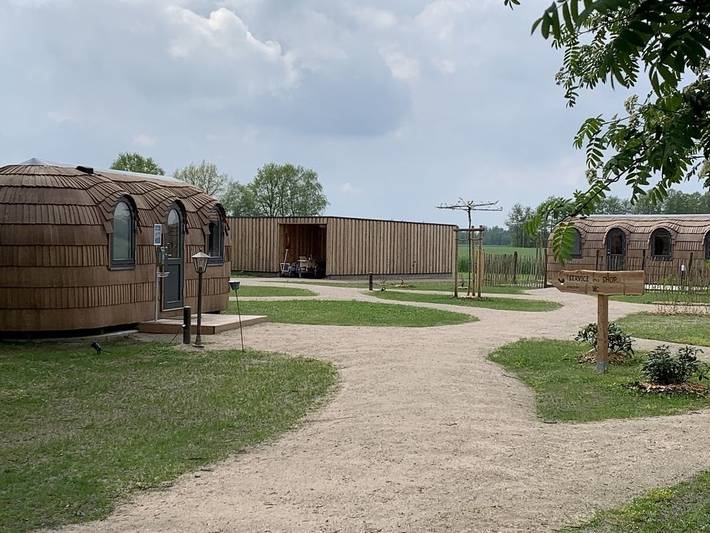 Camping für 4 Personen, mit Ausblick und Garten sowie Terrasse und Sauna, mit Haustier in Niedersachsen - 4
