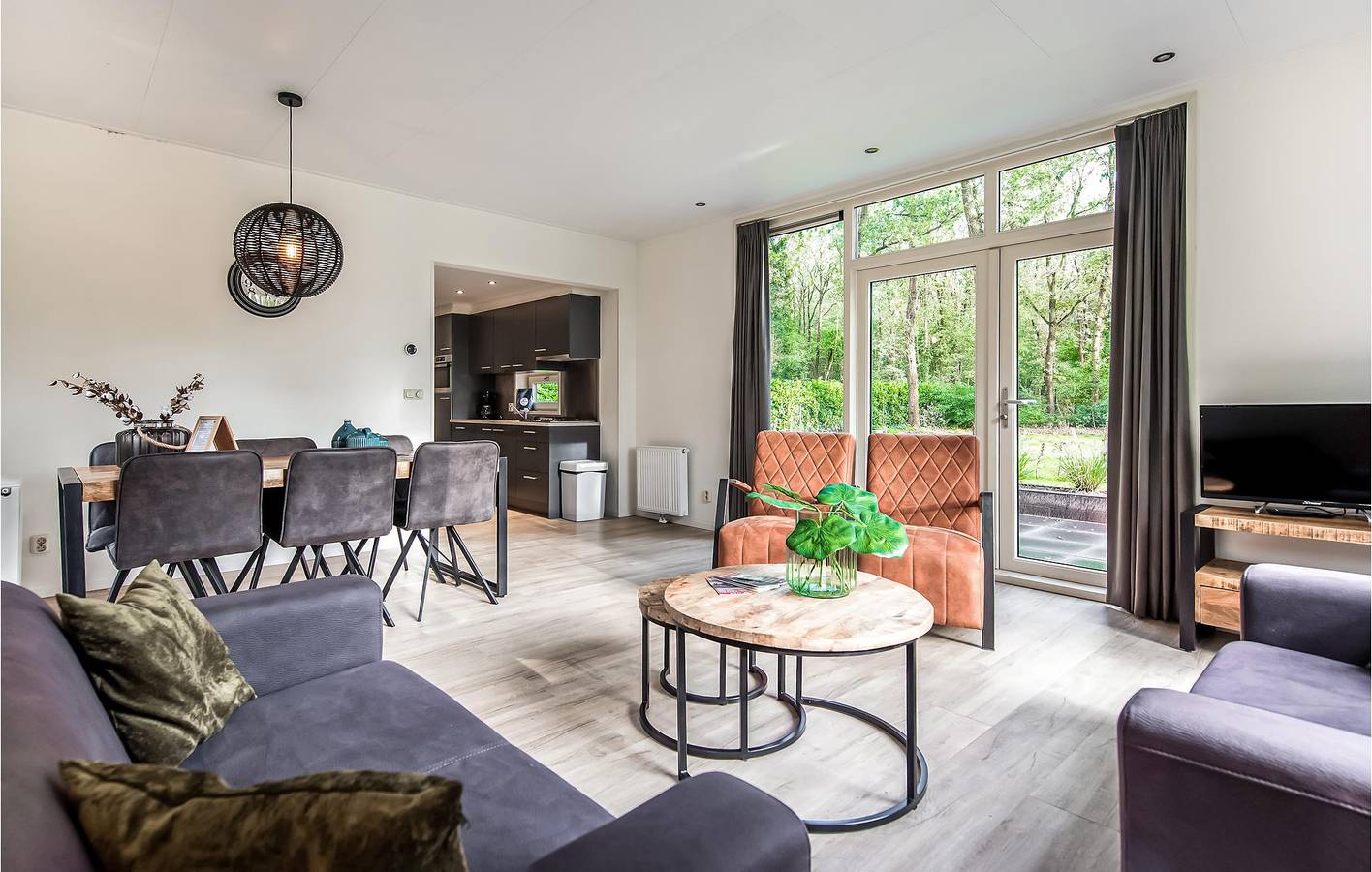 Ferienhaus für 6 Personen mit Ausblick in Regio Zwolle