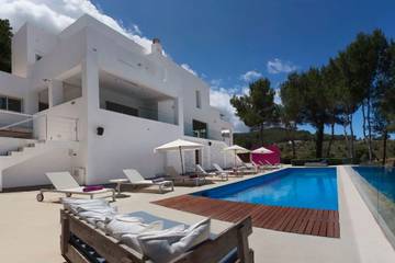 Villa in Sant Josep de sa Talaia, Ibiza Süden für 10 