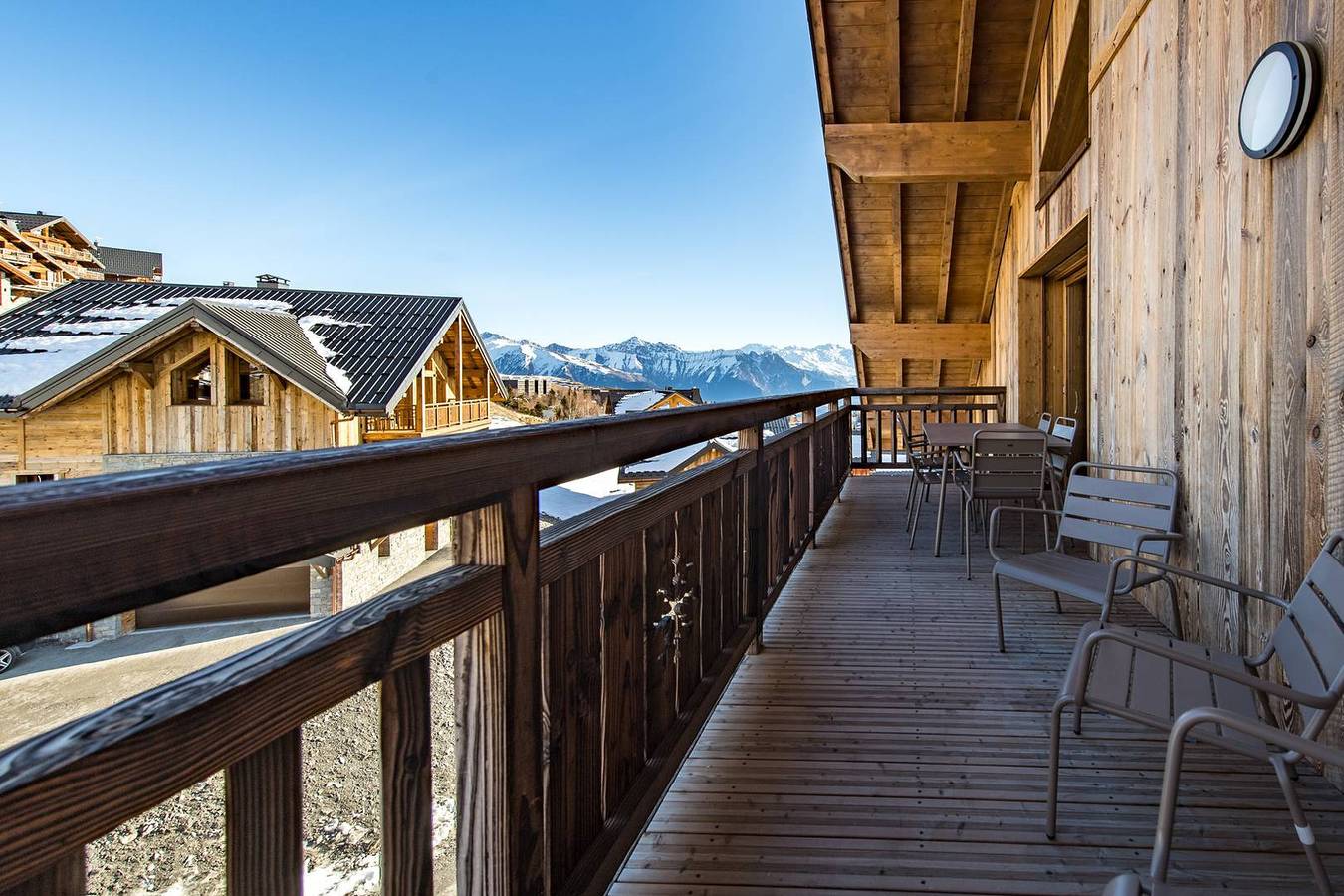 Apartamento vacacional entero, Apartment for 6 people in a new residence on the slopes in La Toussuire, Fontcouverte-la Toussuire