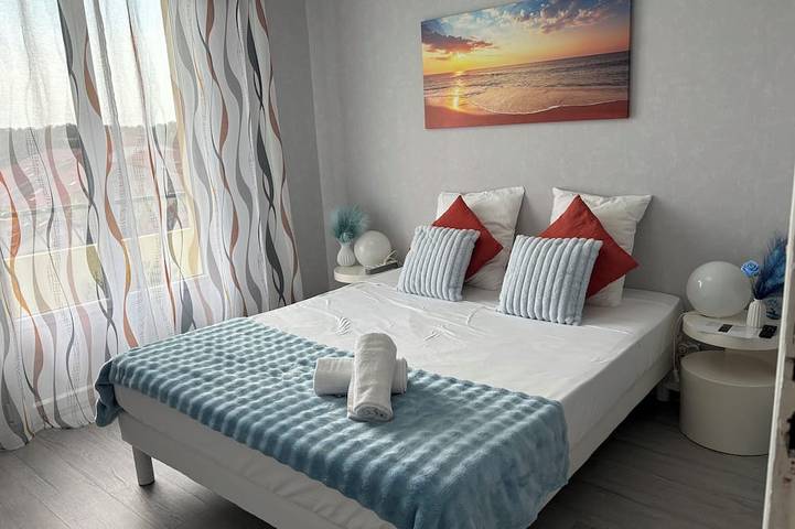 Apartamento entero, Luminoso apartamento 75 m² - 3 dormitorios - amplio balcón / totalmente equipado in Vittel, Neufchâteau
