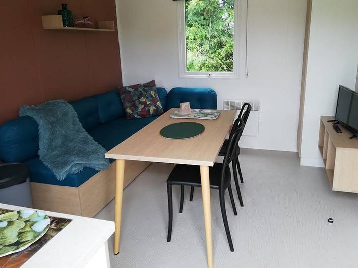 Camping Ushuaïa Villages - Les Pommiers Pays d'Auge - Mobilheim 4 personen - Mobilheim Irm super Mercure 53 - 2 Zimmer in Saint-Pierre-de-Cormeilles, Bernay und Umgebung