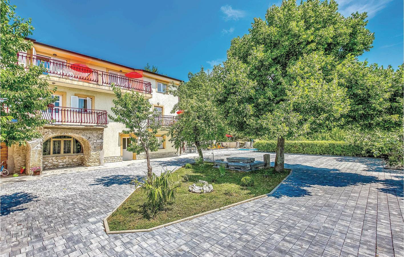 Geheel vakantieappartement, Vakantieappartement voor 6 personen met terras in Tribalj, Primorje-Gorski Kotar