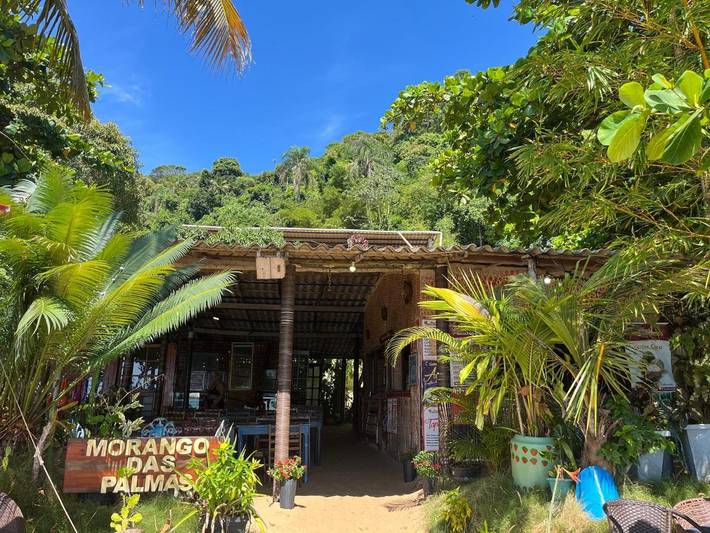Pousadas para 4 pessoas, com vista e terraço em Ilha Grande