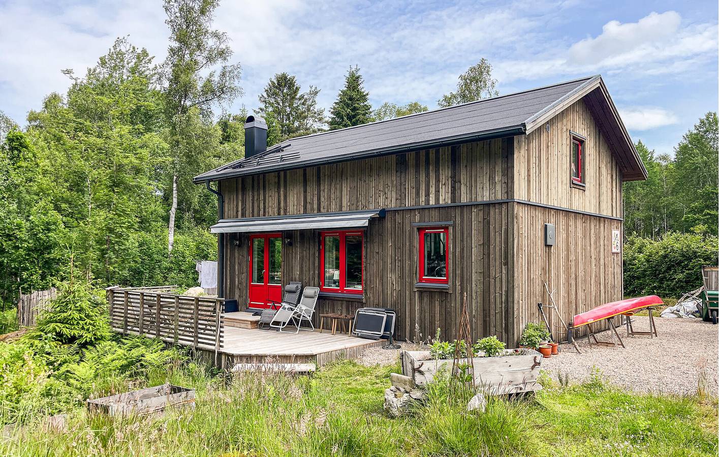 Ferienhaus für 4 Personen mit Ausblick in Norsesund, Alingsås und Umgebung