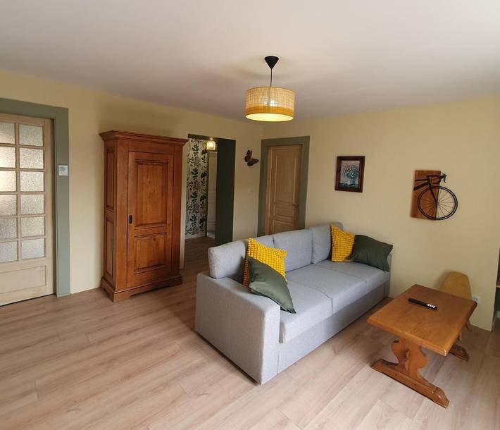 Maison de vacances pour 6 personnes, avec jardin