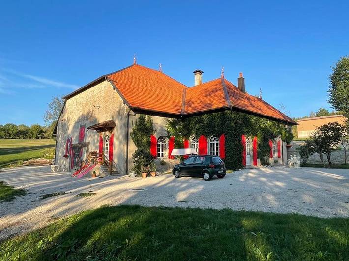 Gîte pour 8 personnes, avec Terrasse à Lent