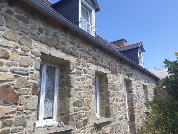 Gîte pour 10 personnes, avec terrasse et jardin dans Plage Kermagen