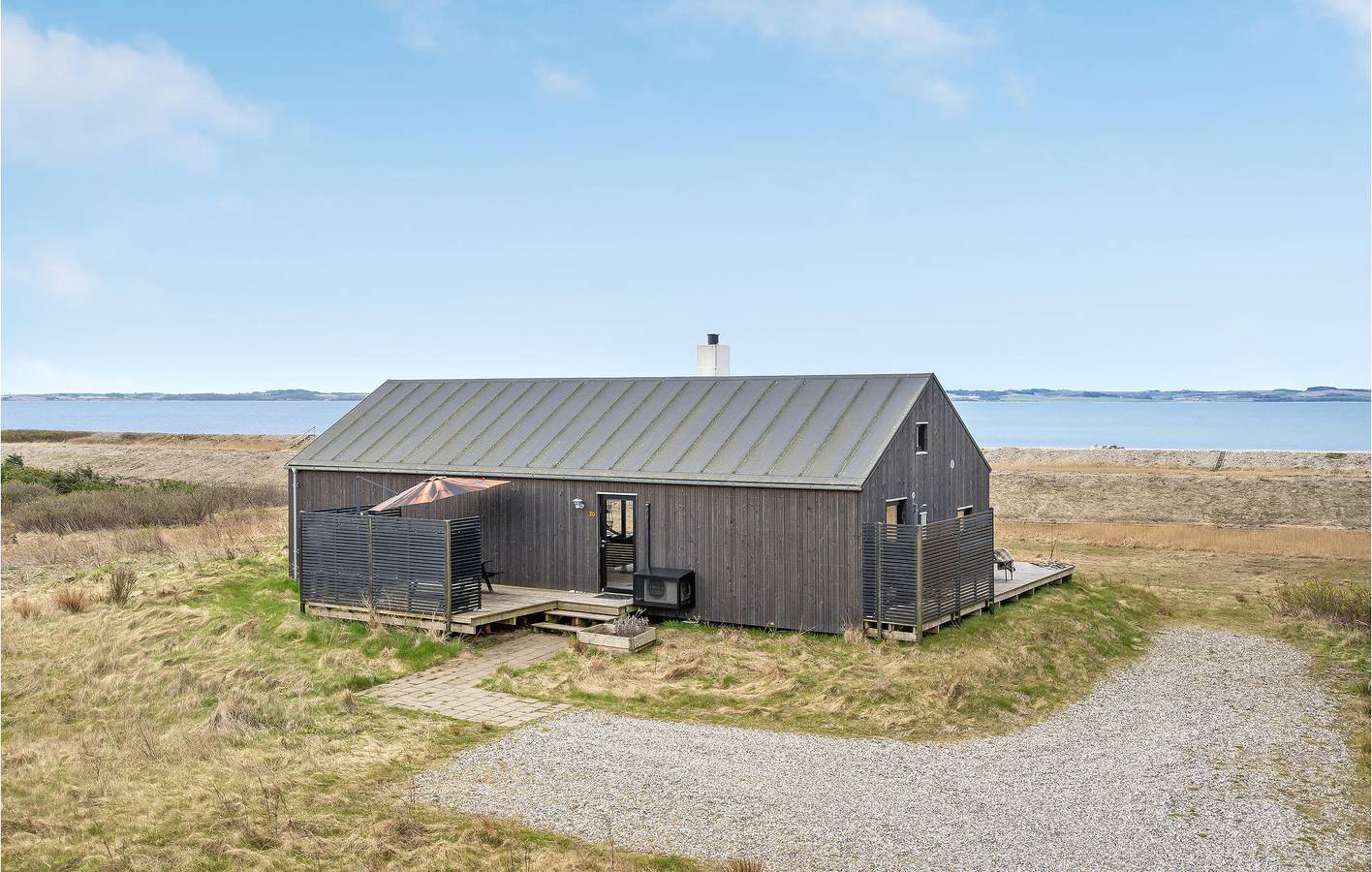 Ferienhaus für 8 Personen mit Terrasse in Thyholm, Oddesund