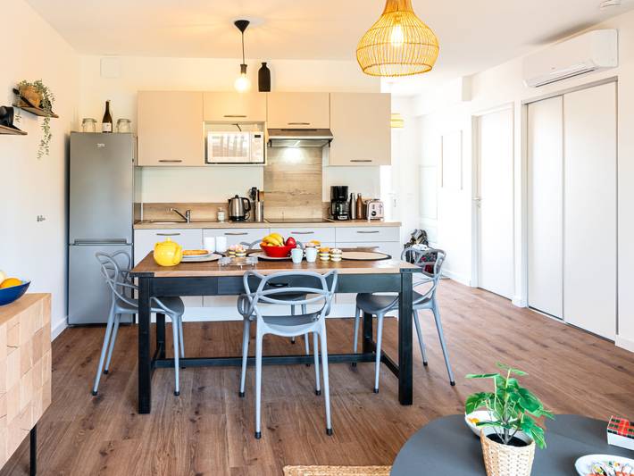 Gîte pour 4 personnes, avec terrasse, animaux acceptés dans Plage du Cap de l'Homy - 4