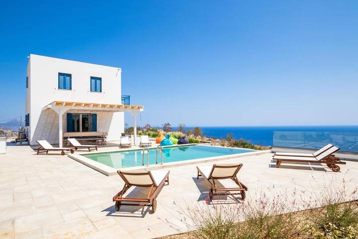 Villa für 8 Personen, mit Pool und Garten sowie Ausblick - 1