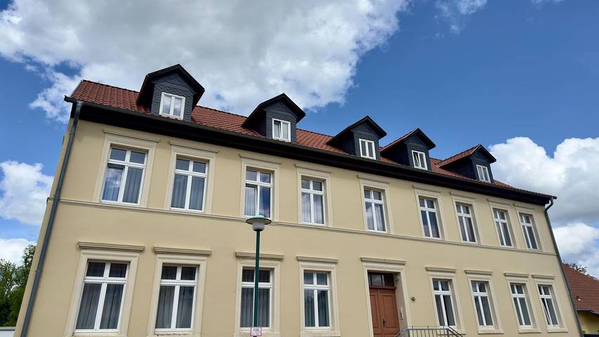 Ferienwohnung für 2 Personen, mit Sauna und Garten sowie Terrasse, mit Haustier in Ballenstedt