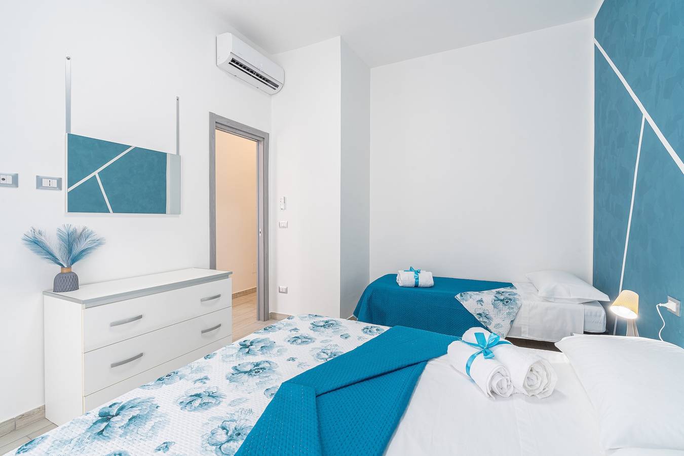 Appartement entier, Appartement 'Perla 2' avec terrasse partagée, Wi-Fi et climatisation in Pachino, Province de Syracuse
