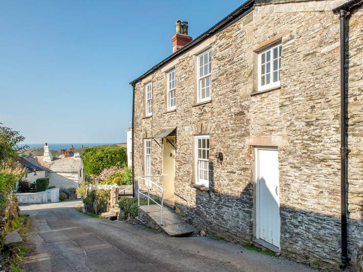 Cottage for 5 people, with garden in Boscastle