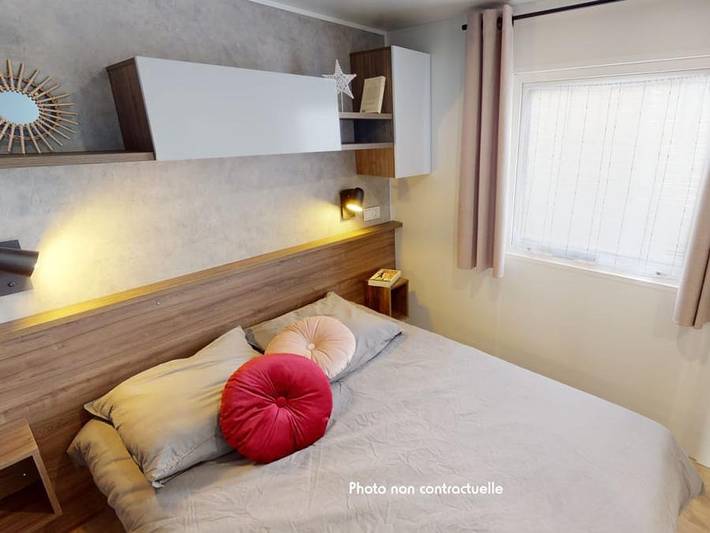 Camping Siblu Le Pipiou Funpass inclus - Mobilheim 8 personen - Wohlbefinden 3ch 8p Signature clim in Biscarrosse, Côte d’Argent