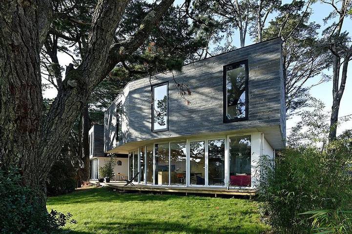 Location de vacances pour 10 personnes, avec jardin dans Plage Pen Boc H Arradon