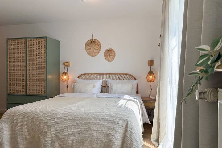 Ferienwohnung für 2 Personen, mit Balkon/Terrasse und Terrasse in Döse