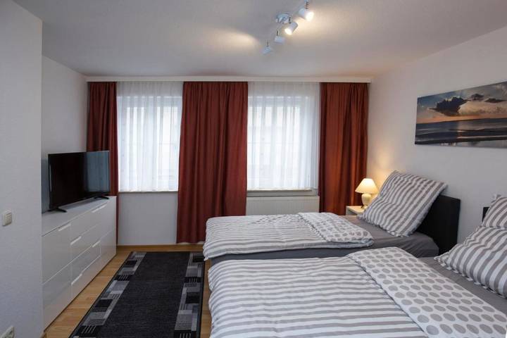 Ferienwohnung für 2 Personen, mit Garten und Ausblick