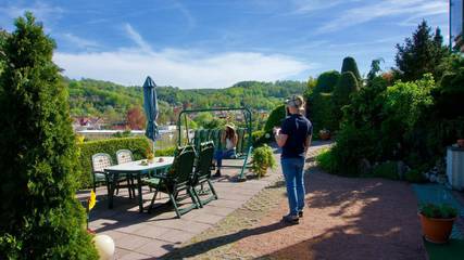Ferienwohnung für 2 Personen, mit Balkon/Terrasse und Terrasse in Schmalkalden