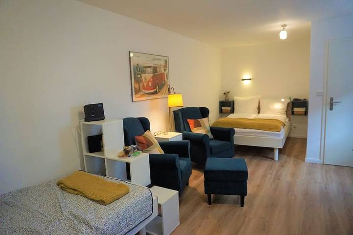 Ferienwohnung für 3 Personen, mit Terrasse und Garten in Rosengarten - 4