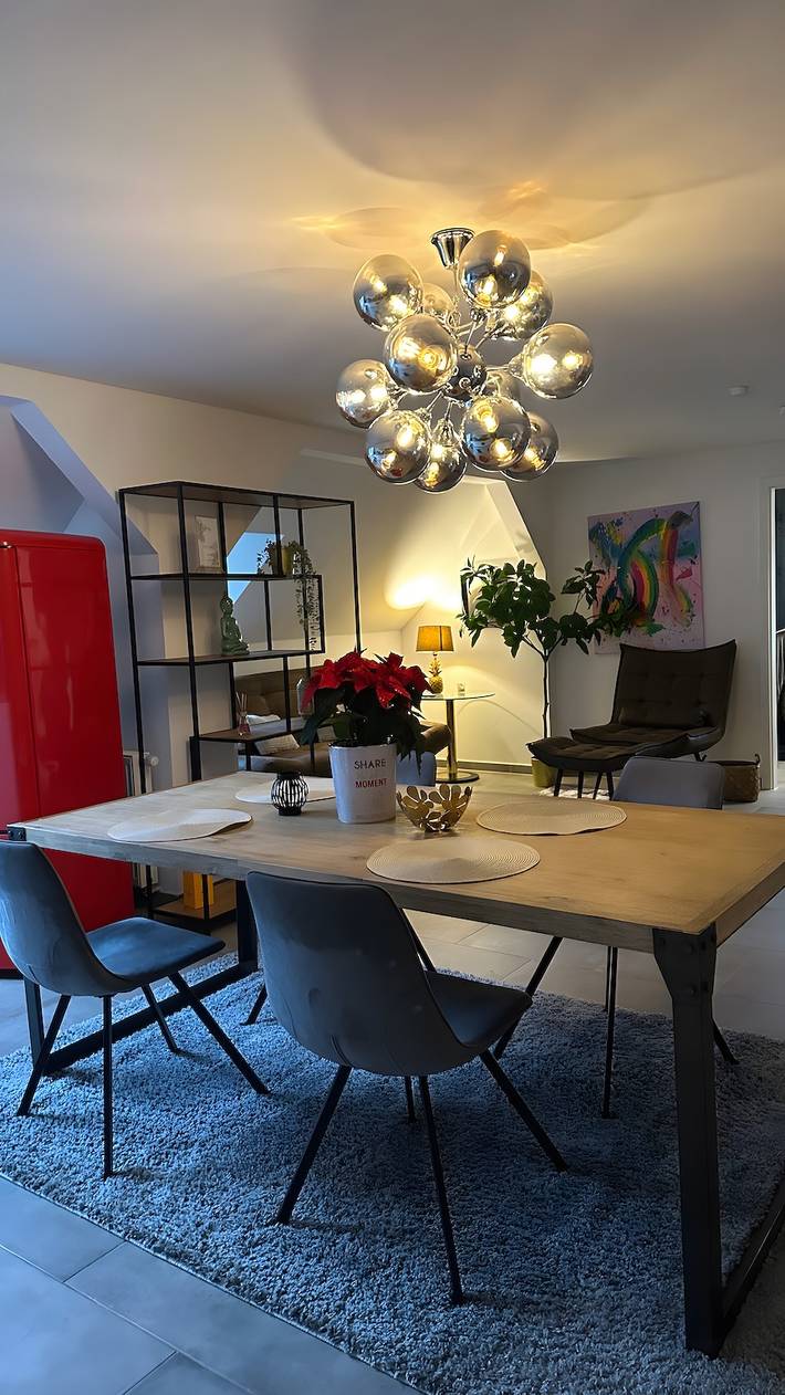 Ganze Wohnung, Ferienwohnung 'Deluxe Loftapartement Big Size' mit Gemeinschaftsterrasse und Wlan in Duisburg, Niederrhein