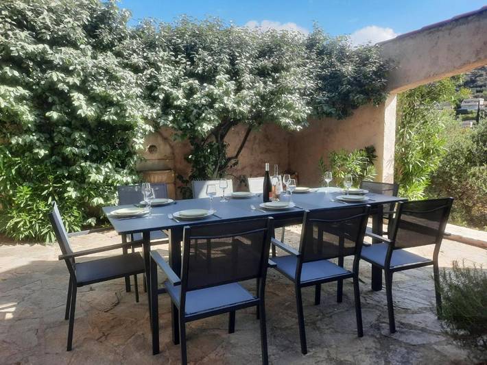 Location de vacances pour 8 personnes, avec terrasse et vue dans Plage de La Fossette - 4