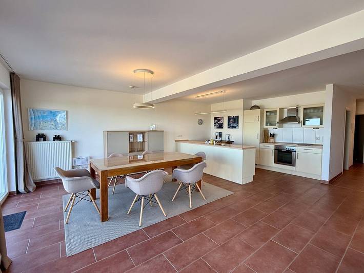 Ferienwohnung für 6 Personen, mit Balkon und Whirlpool sowie Terrasse und Sauna in Schillig - 3