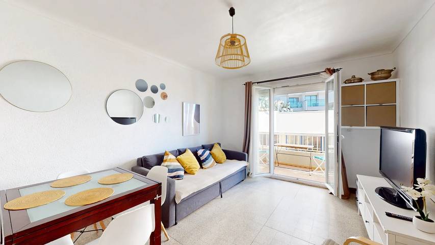 Gîte pour 5 personnes, avec balcon dans Casino Du Canet En Rousillon - 3