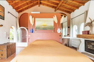 Chambre d’hôte pour 2 personnes, avec vue ainsi que piscine et jardin à Baurech