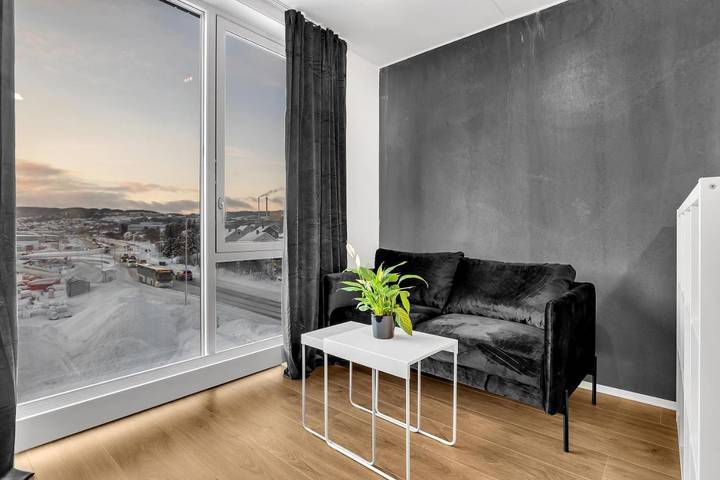 Appart’hôtel pour 2 personnes, avec Jardin et Vue dans Tromsø