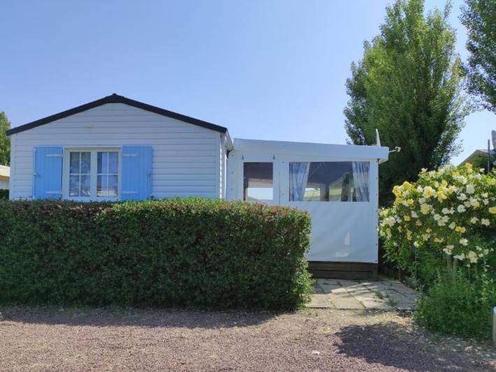 Camping l'Eden - Mobilheim 4 personen - Chalet Mobile Grand Confort 2 Zimmer ca. 31m² in Bretignolles-sur-Mer, Loire-Tal