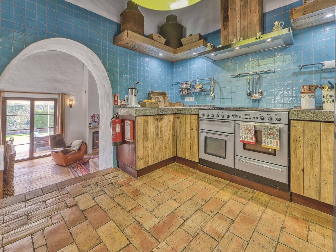 Villa mit Panoramablick, Pool, Klima - 12 Pers. in São Bartolomeu de Messines, Faro Distrikt