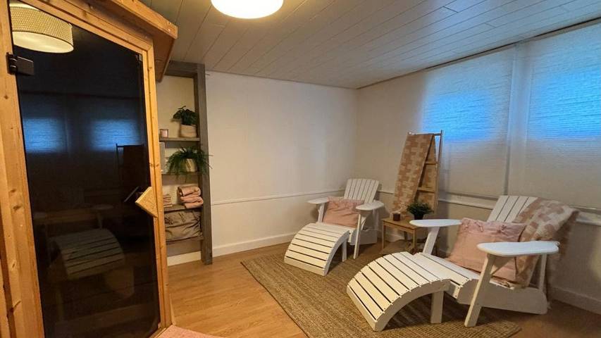Location de vacances pour 10 personnes, avec sauna ainsi que jardin et vue dans Nadrin - 3