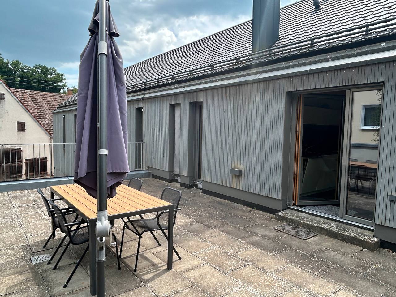 Ganze Wohnung, Apartment 'Esse' mit Gemeinschaftsgarten, Balkon und Wlan in Hüttlingen, Ostalbkreis