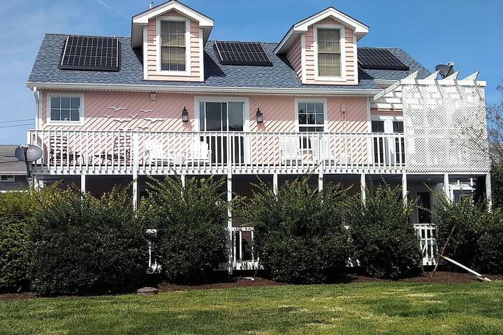 Vacation rental for 10 people, with yard and terrace, with pets in Delaware