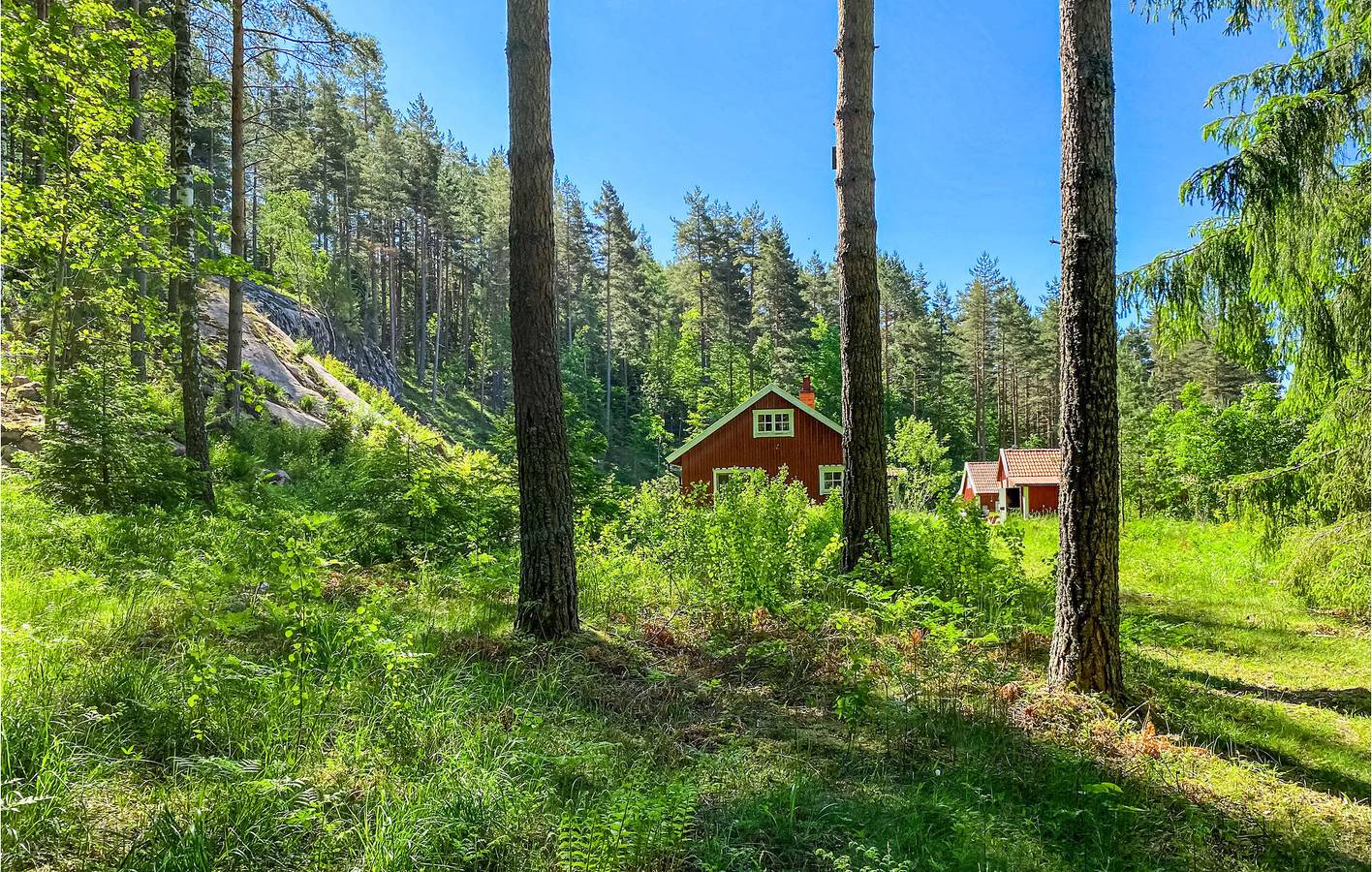 Ferienhaus für 7 Personen mit Garten in Boxholm kommun, Sommen