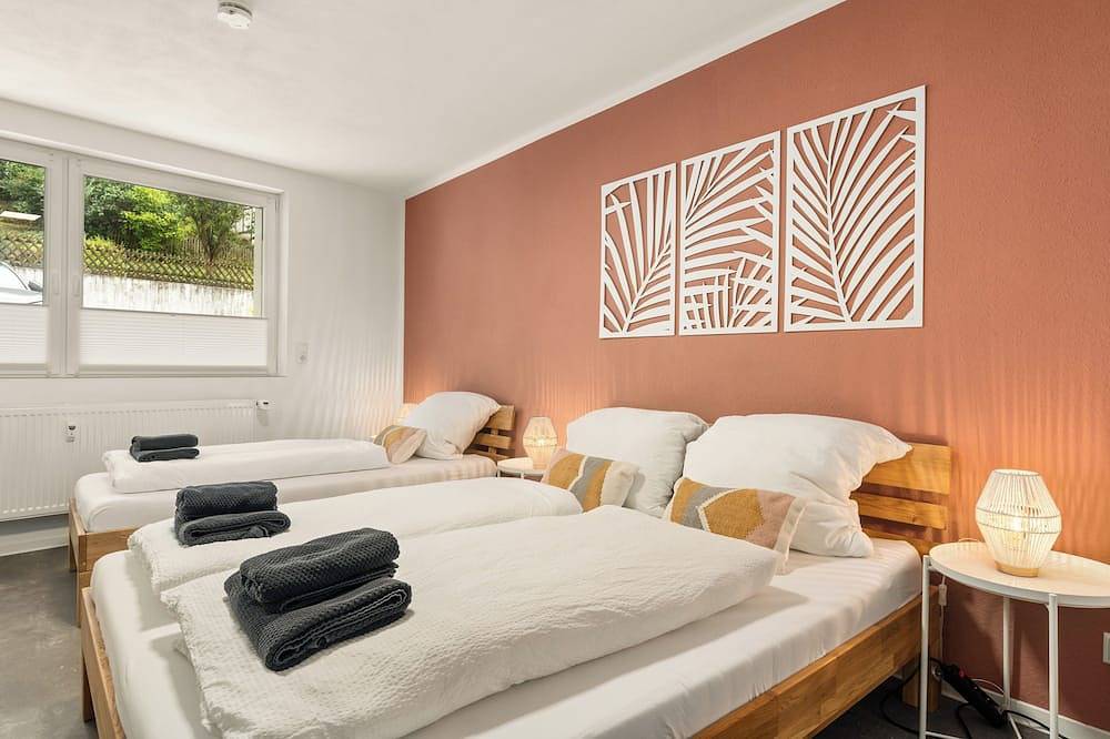 Ganze Wohnung, Flamingo - Design Altbau, Zentral, Terrasse, Ps4 & Stream in Frankenberg (Eder), Waldecker Land