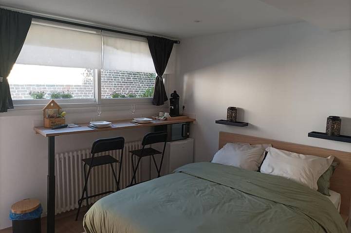 Gîte pour 2 personnes, avec jardin et terrasse à Friville-Escarbotin - 3