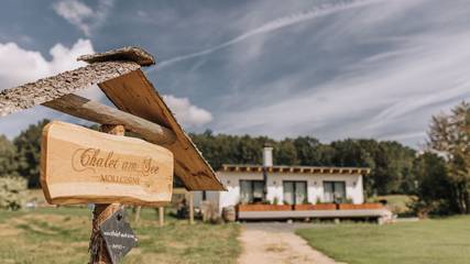 Ferienhaus für 4 Personen, mit Ausblick und Garten sowie Seeblick in Sachsen