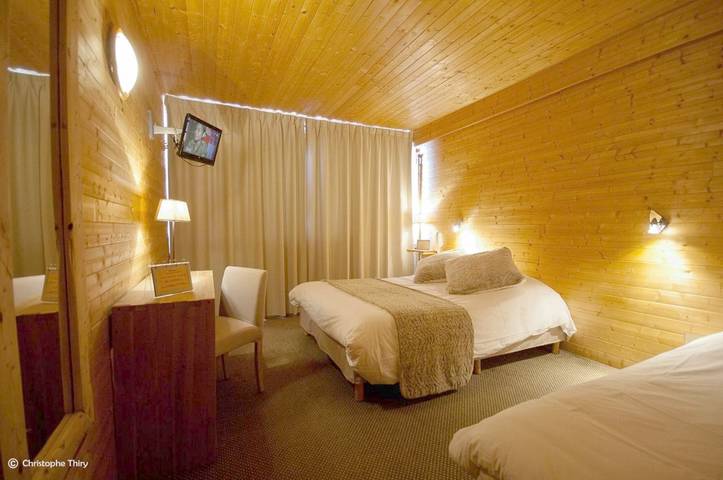 Hôtel pour 3 personnes, avec vue ainsi que sauna et terrasse dans La Mongie - 4