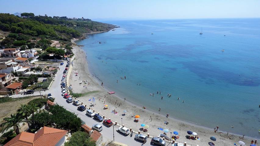 Appartamento per 4 persone, con Vista oceano e Balcone/Terrazza nonché Giardino a Sciacca