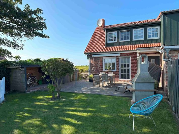 Ferienhaus für 2 Personen, mit Terrasse und Garten in Ostermarsch