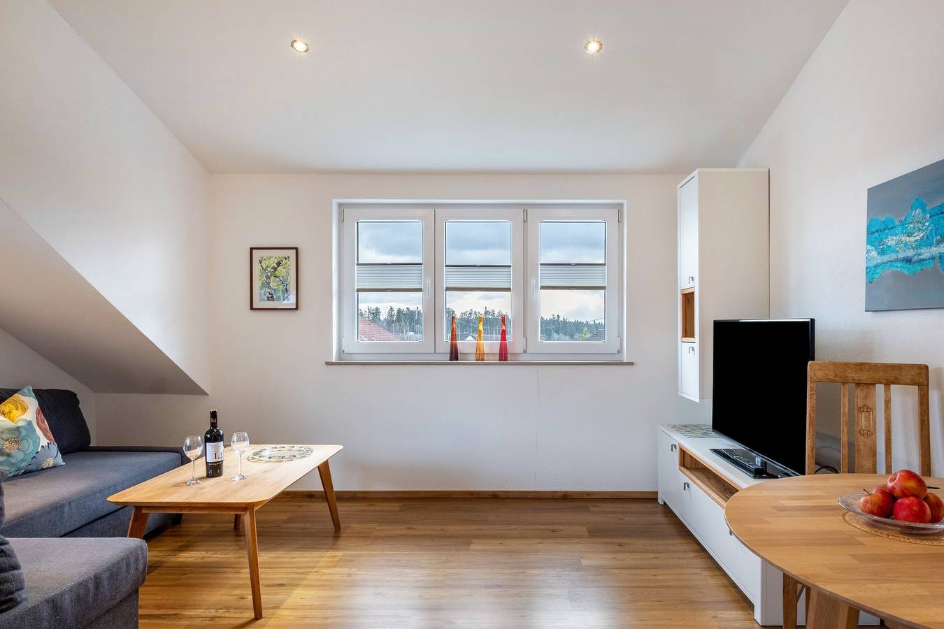 Ganze Wohnung, Ferienwohnung 'Schwalbennest' mit großem Balkon in Birkendorf (Ühlingen-Birkendorf), Ühlingen-Birkendorf