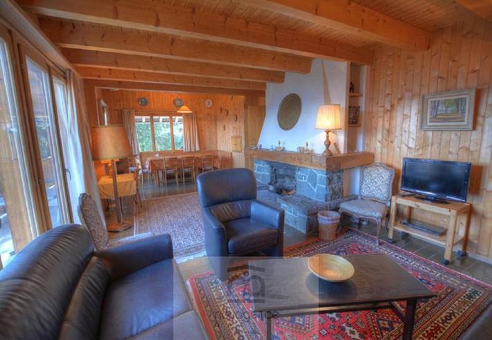 Chalet für 14 Personen, mit Balkon in Ayent