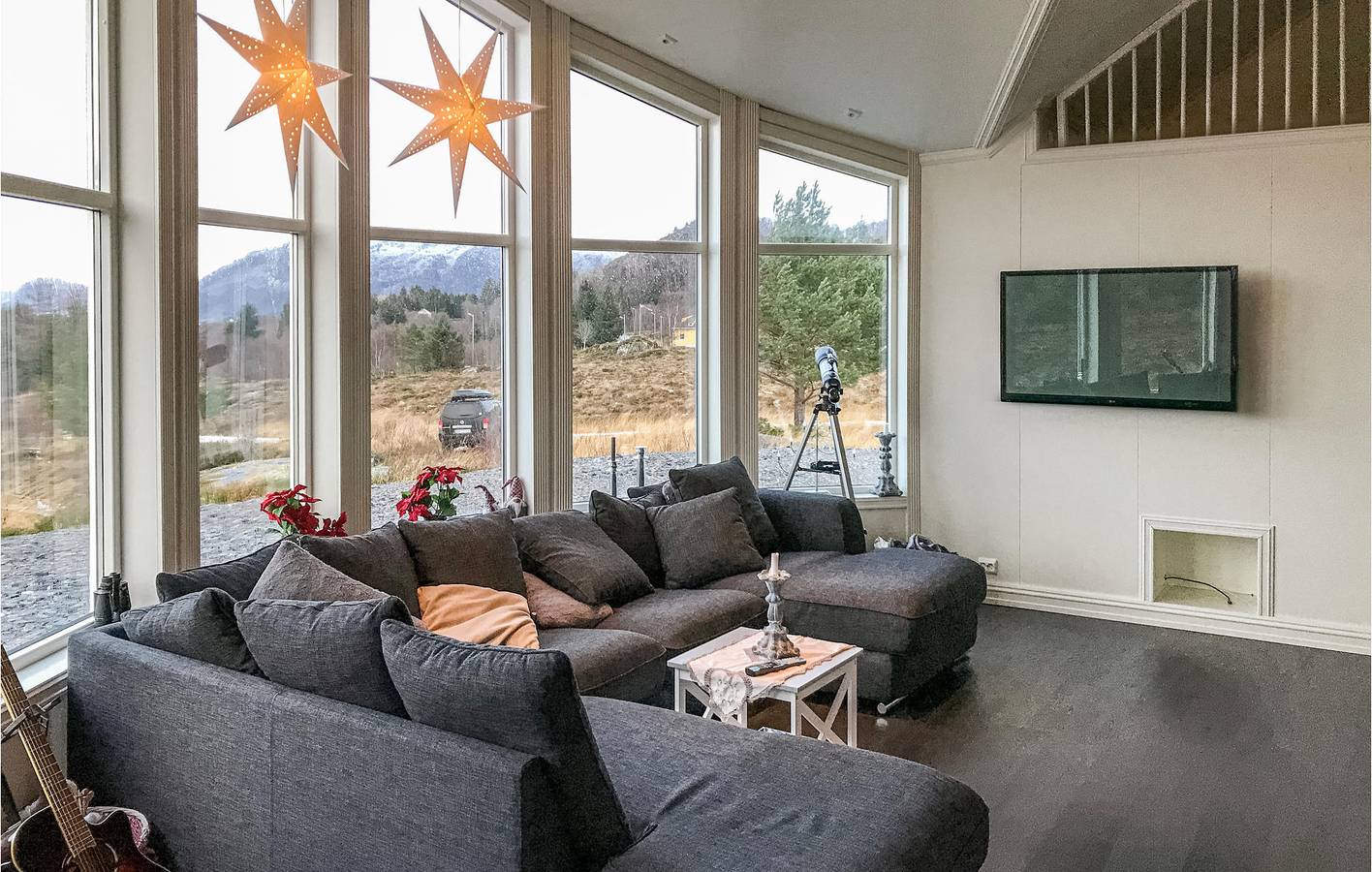 Maison de vacances pour 8 personnes avec jardin in Selje