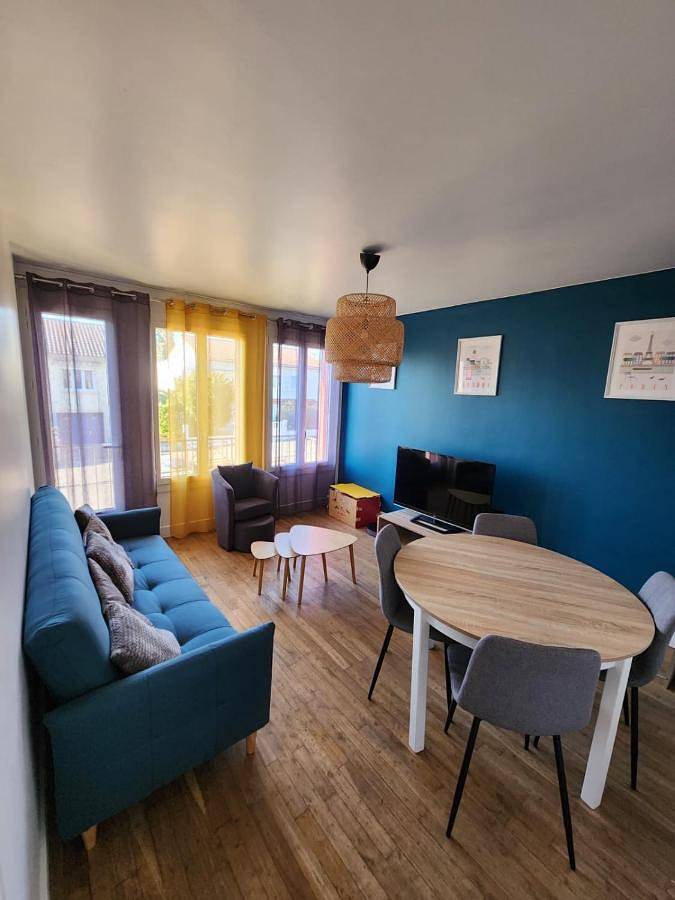 Appartement de vacances pour 4 personnes, avec balcon et jardin